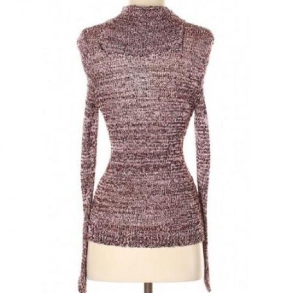 Carol Horn long sleeve knitted sweater with turtleneck.